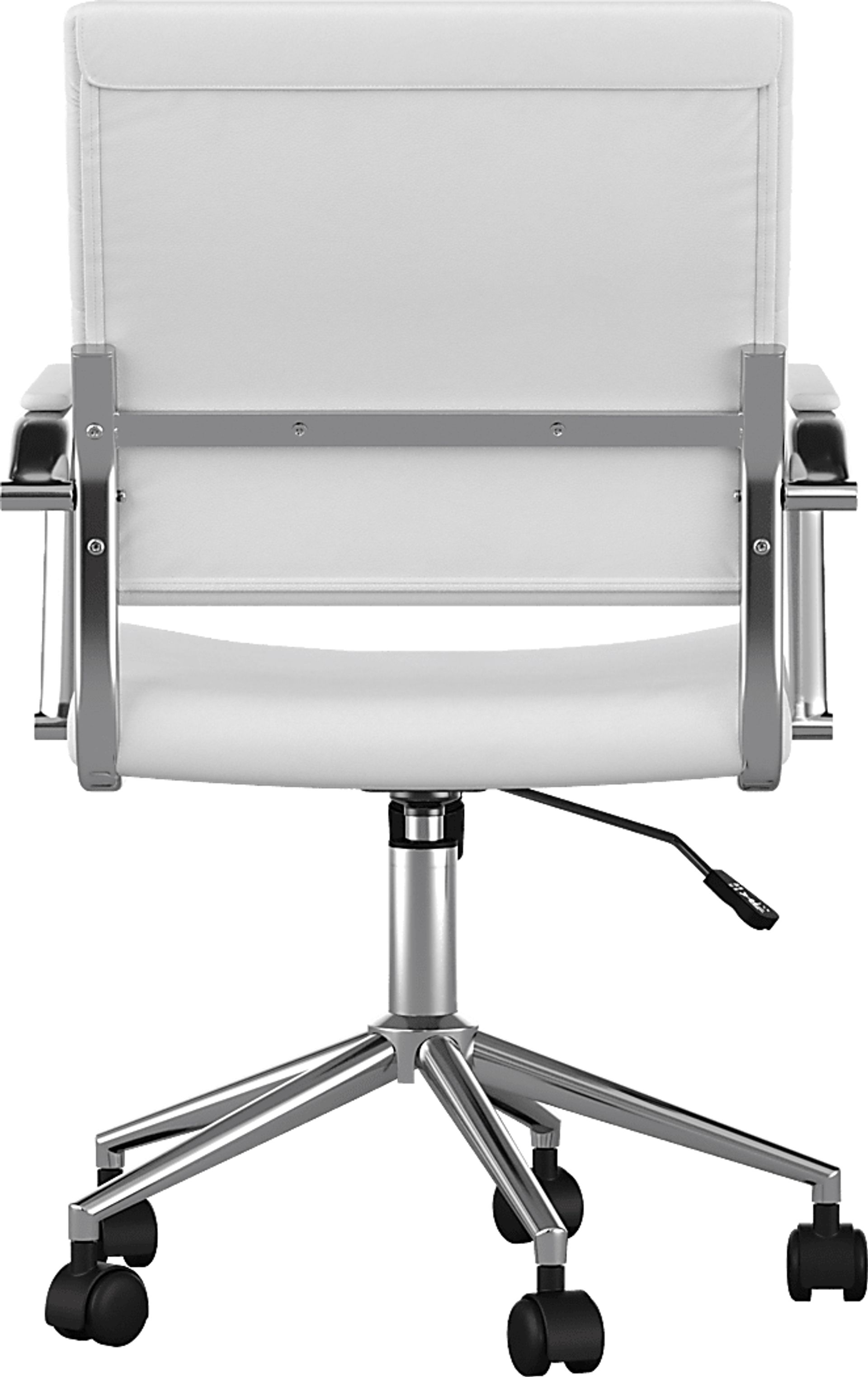 Bedner White Office Chair - Image 8