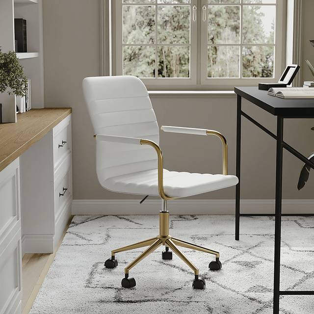Bedons White Office Chair - Thumbnail - Image 2