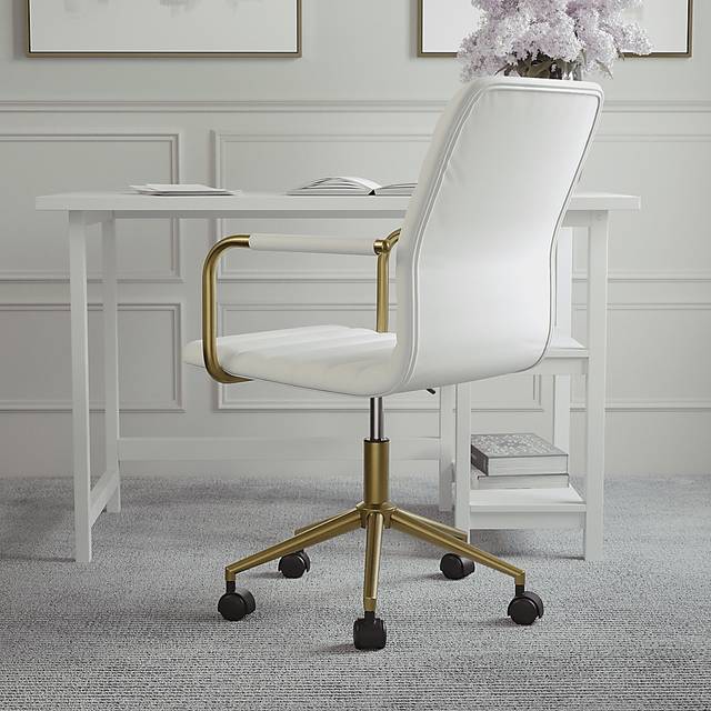 Bedons White Office Chair - Thumbnail - Image 4