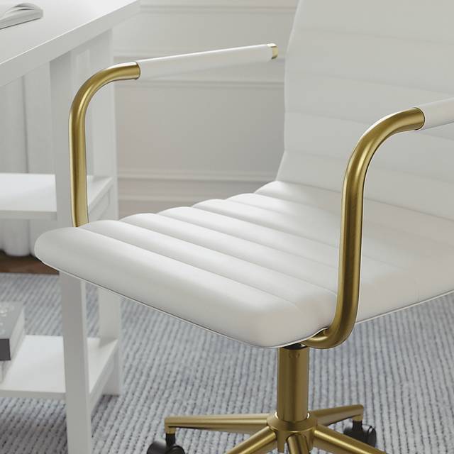 Bedons White Office Chair - Thumbnail - Image 5