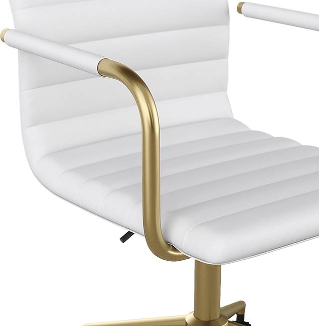 Bedons White Office Chair - Thumbnail - Image 9