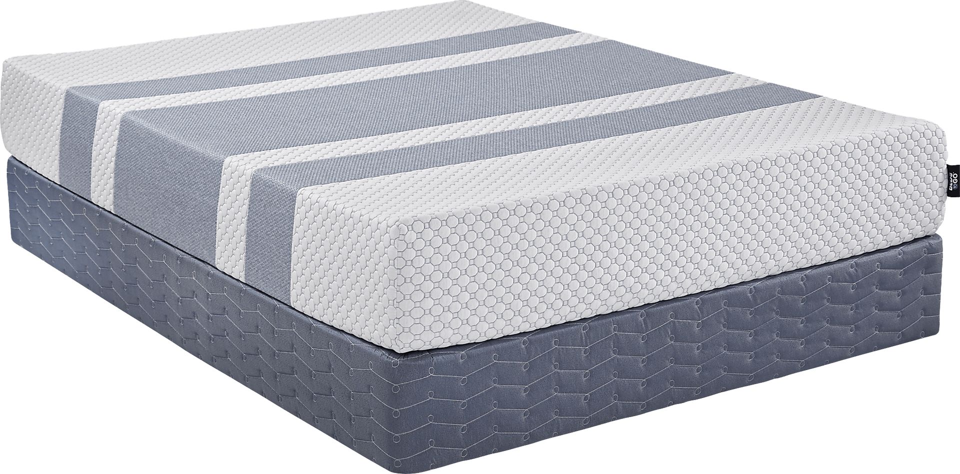 Beds To Go Queen Low Profile Mattress Set - Image 1