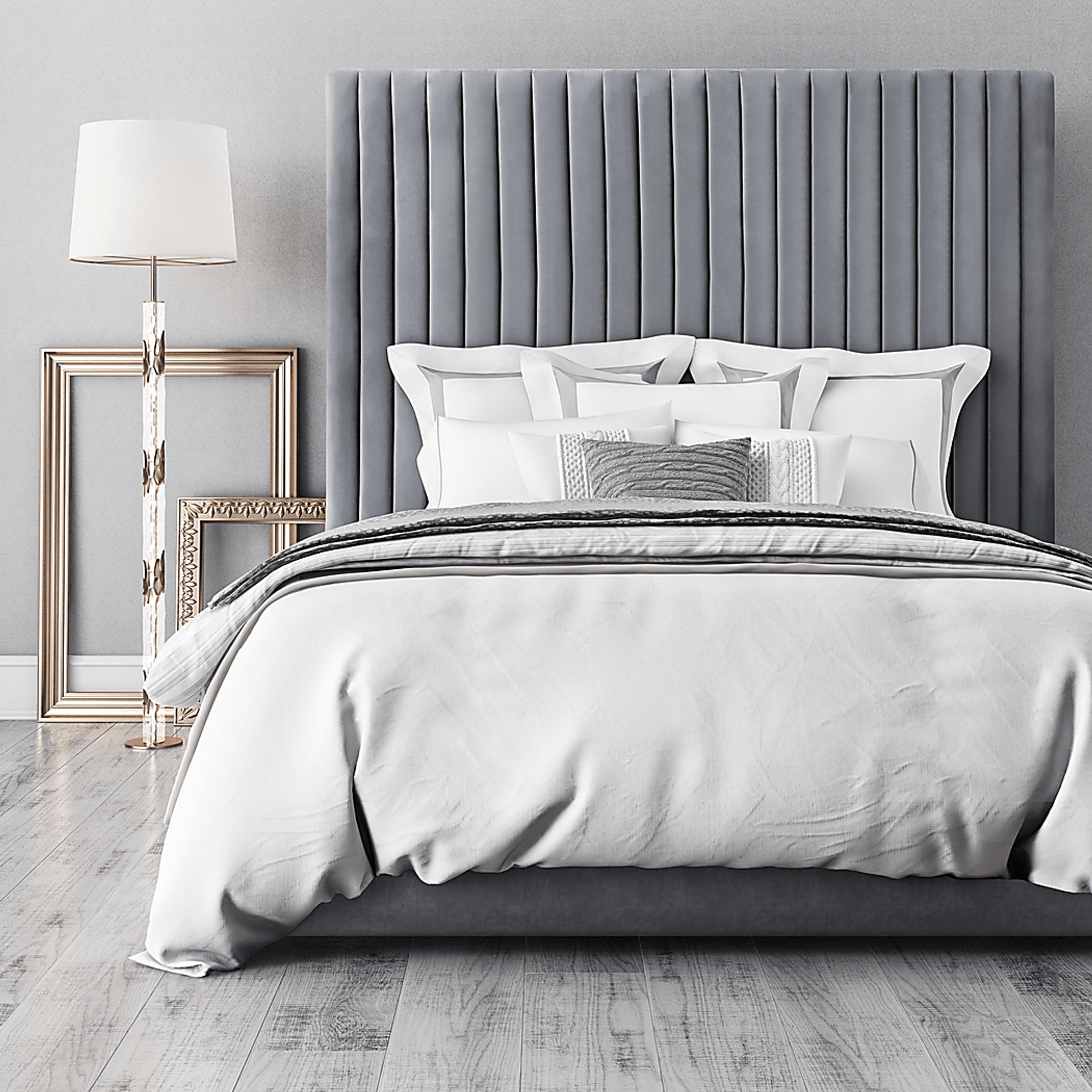 Beechbank Gray King Bed - Image 2