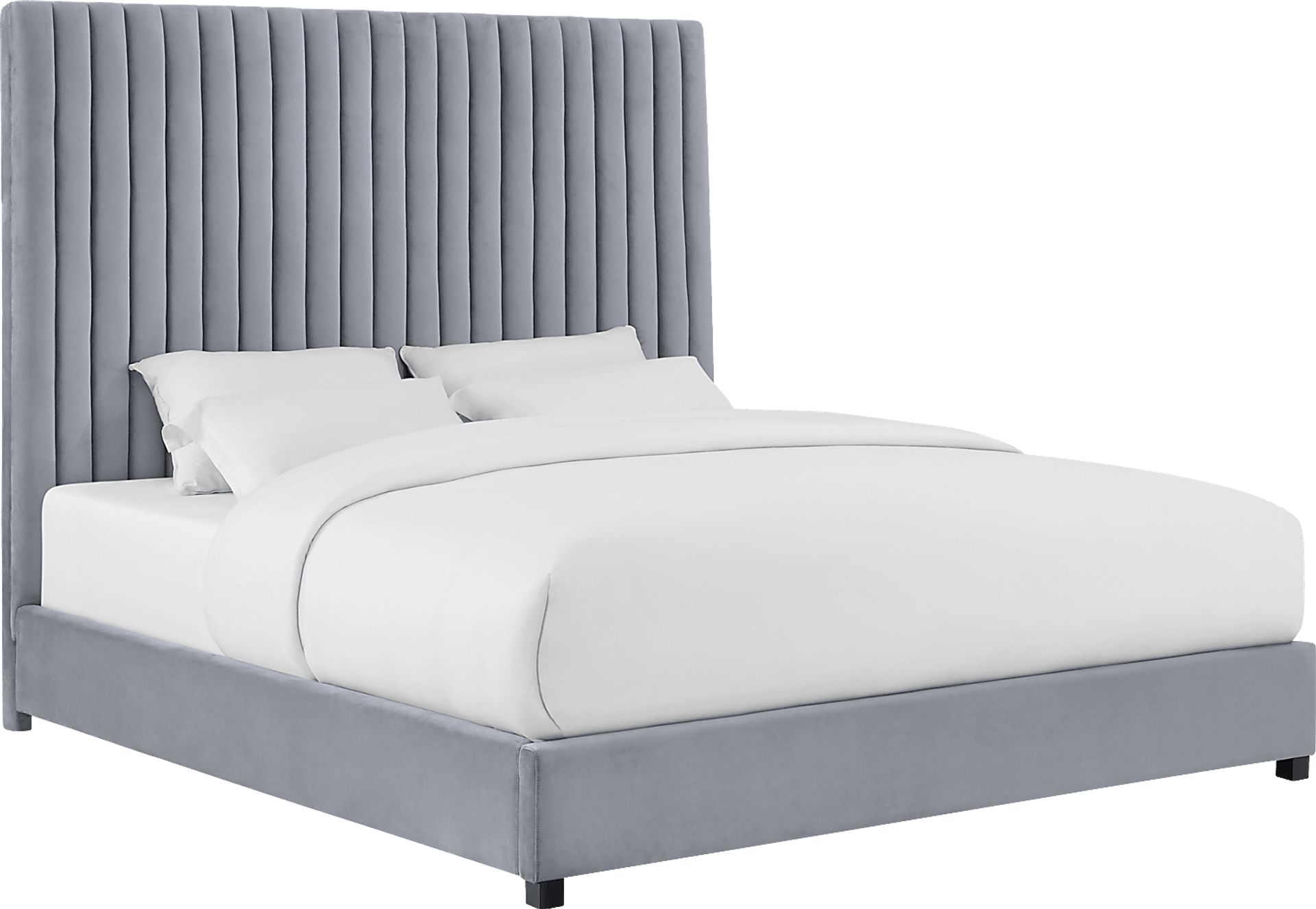 Beechbank Gray King Bed - Image 1