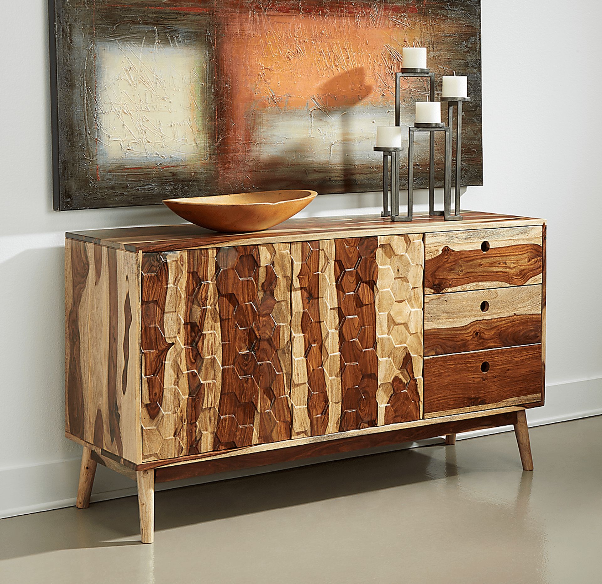 Beechcrest Brown Credenza - Image 6