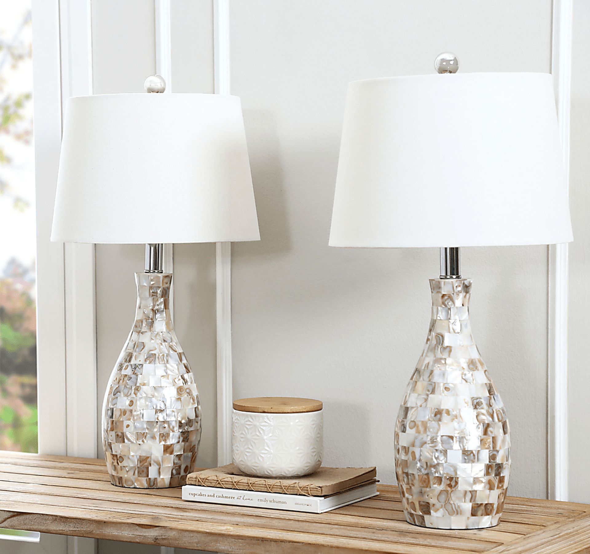 Beecher White Lamp, Set of 2 - Image 2