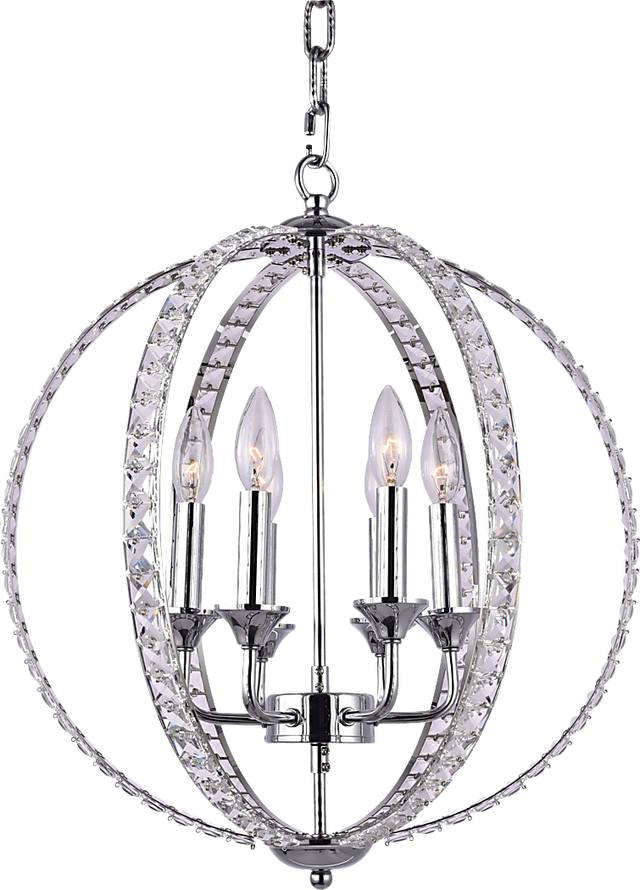 Beechpoint Circle Clear Chandelier - Thumbnail - Image 1