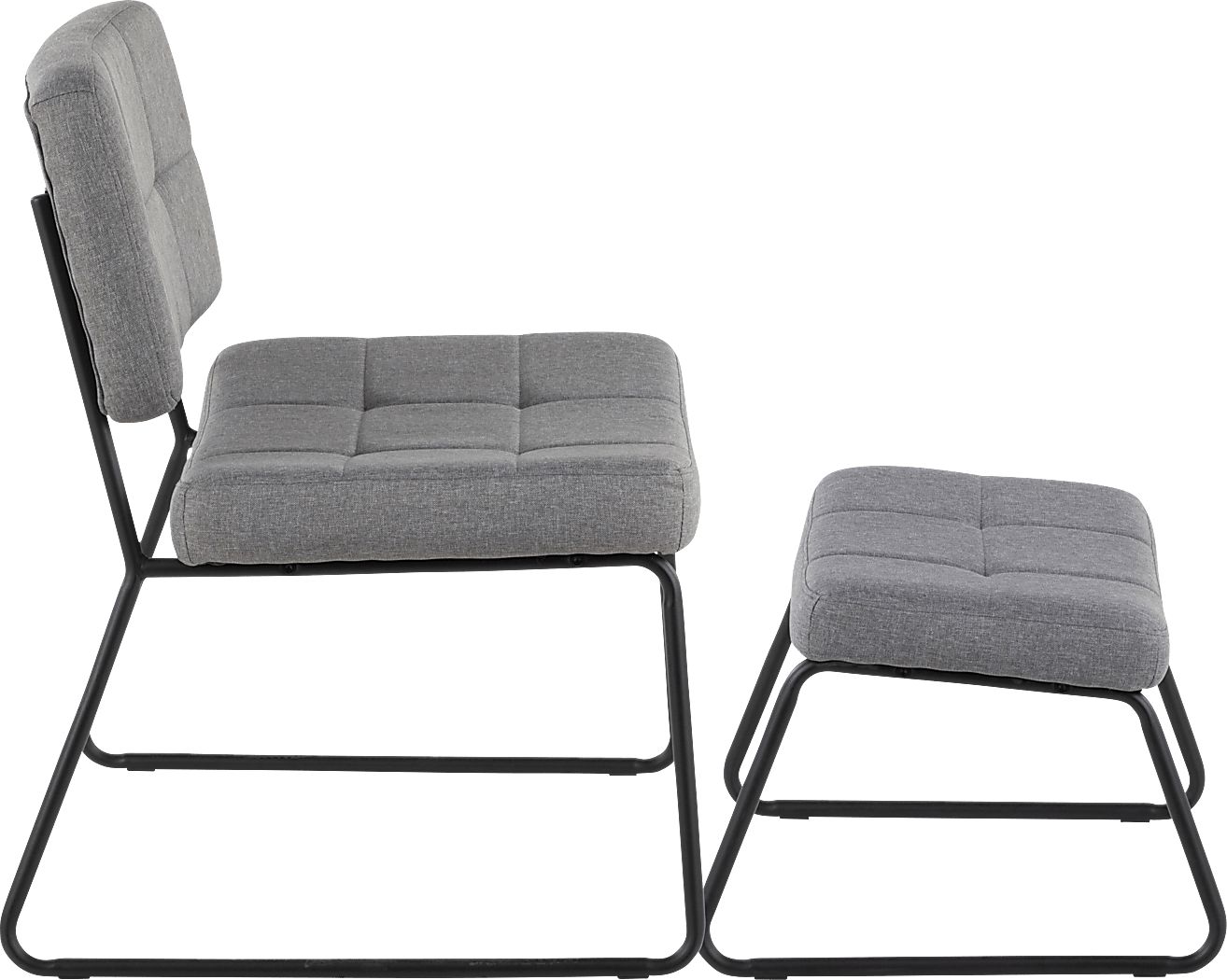 Beechtree Accent Chair and Ottoman - Thumbnail 2