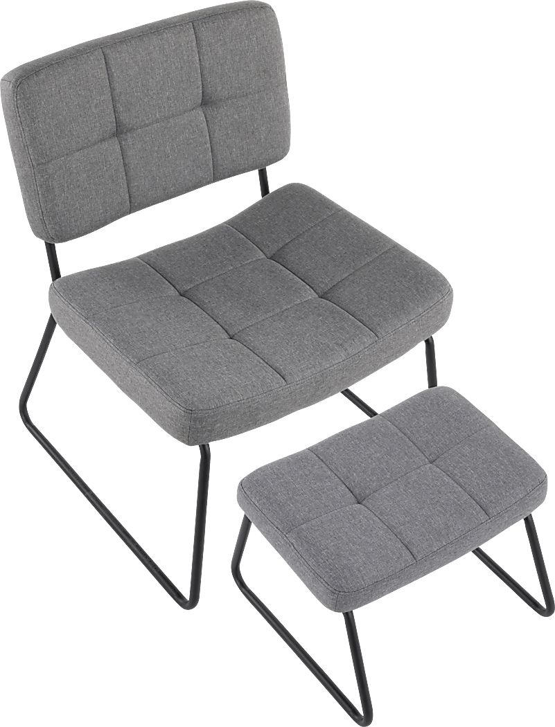 Beechtree Accent Chair and Ottoman - Thumbnail 4