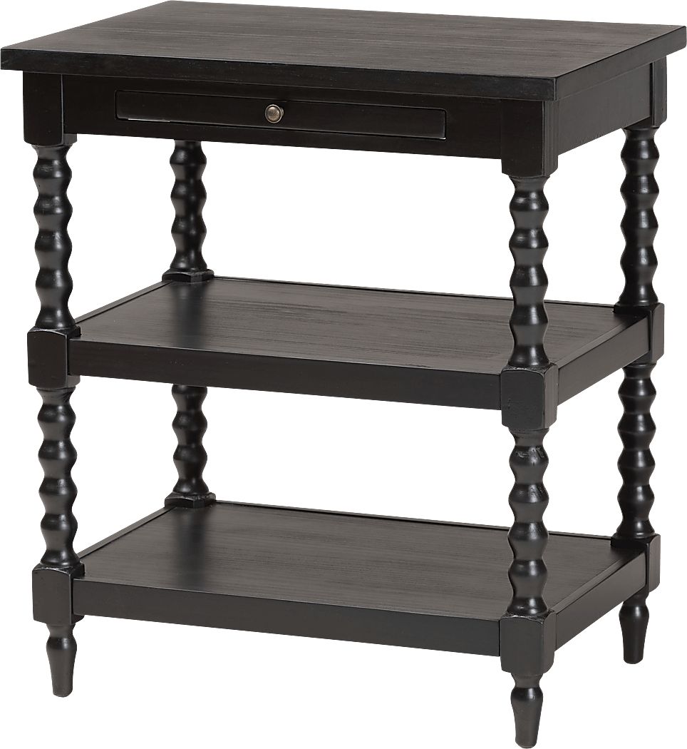 Beecreek Black End Table