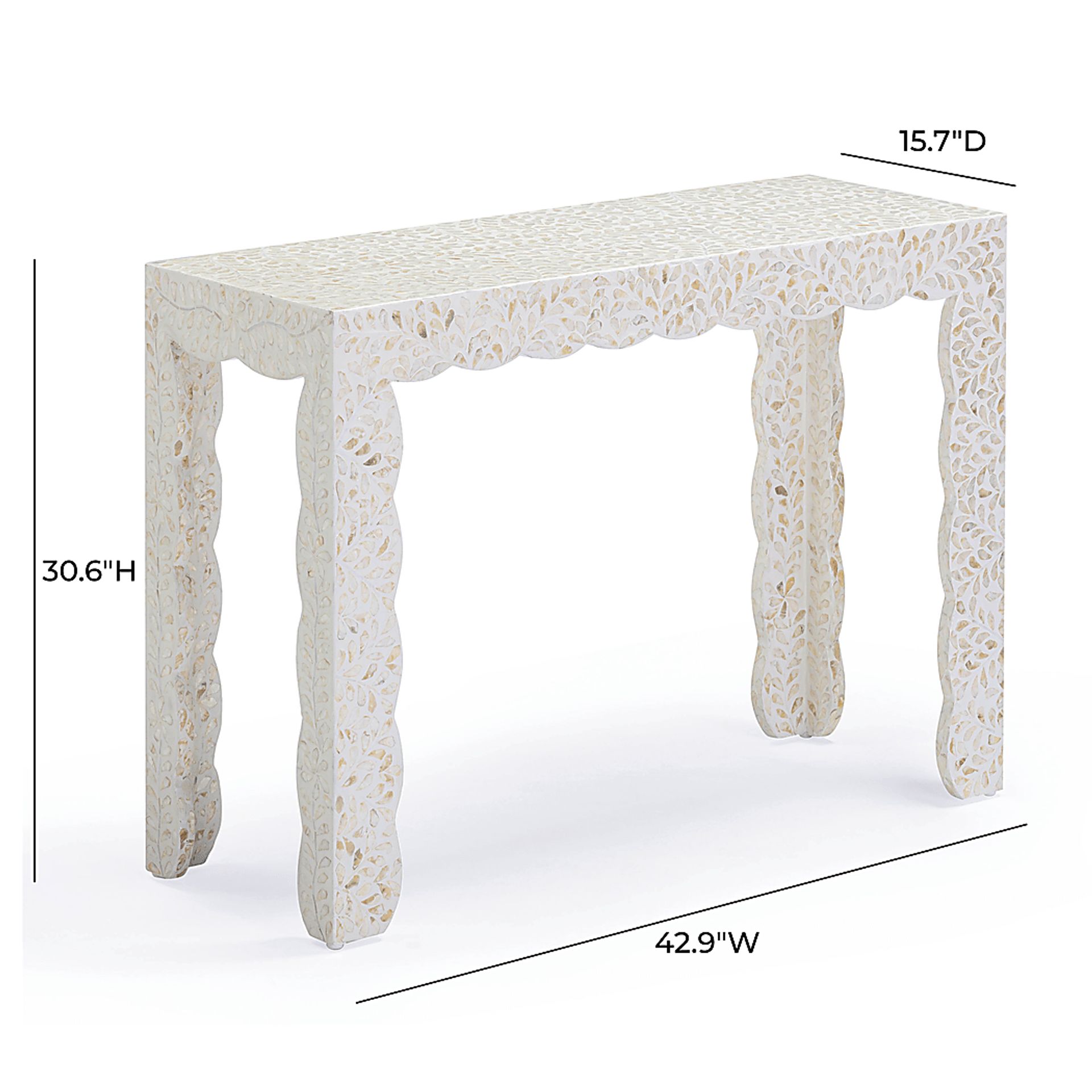 Beedleia Natural Console Table - Image 4