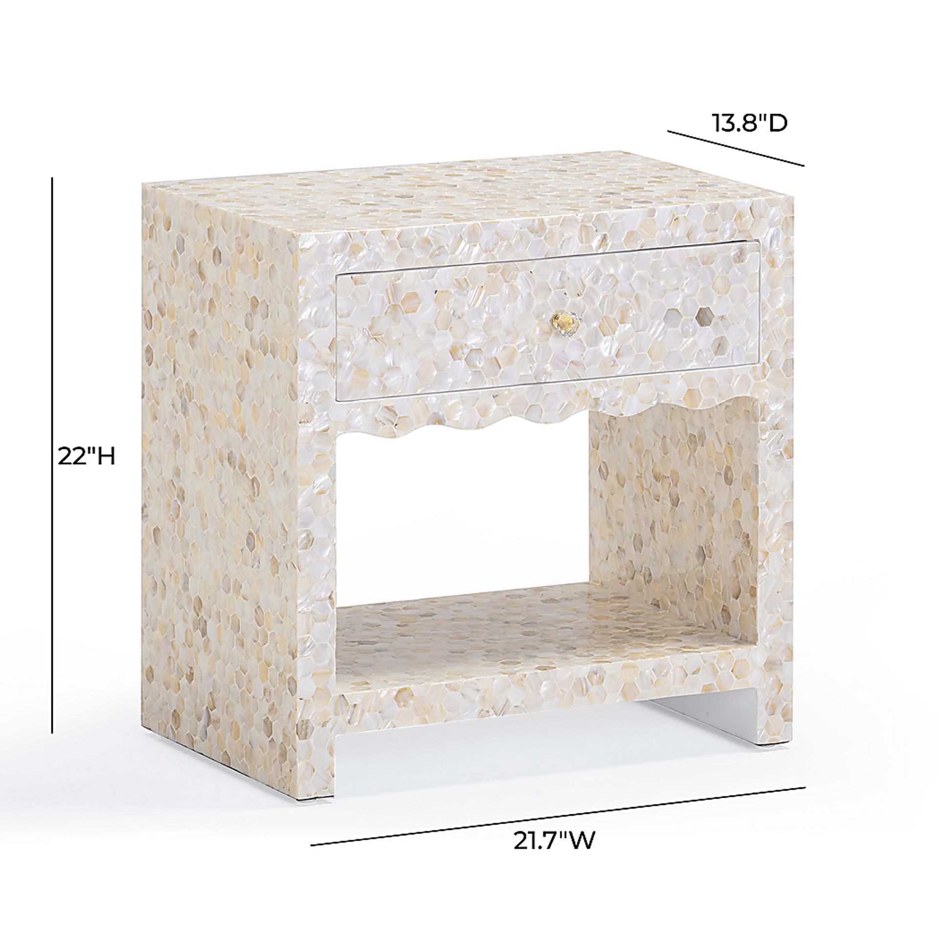 Beedleia Natural Nightstand - Image 2