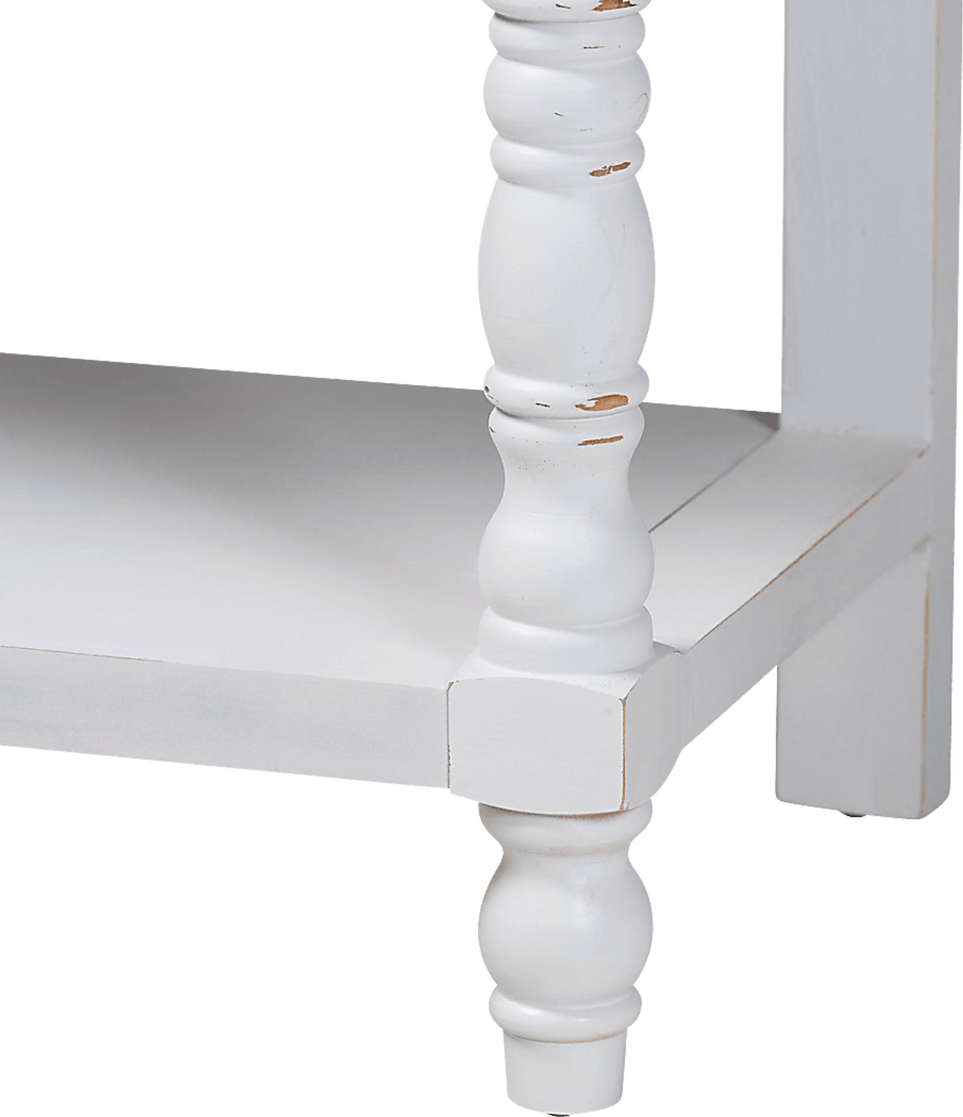 Beedlemart White Console Table - Image 3