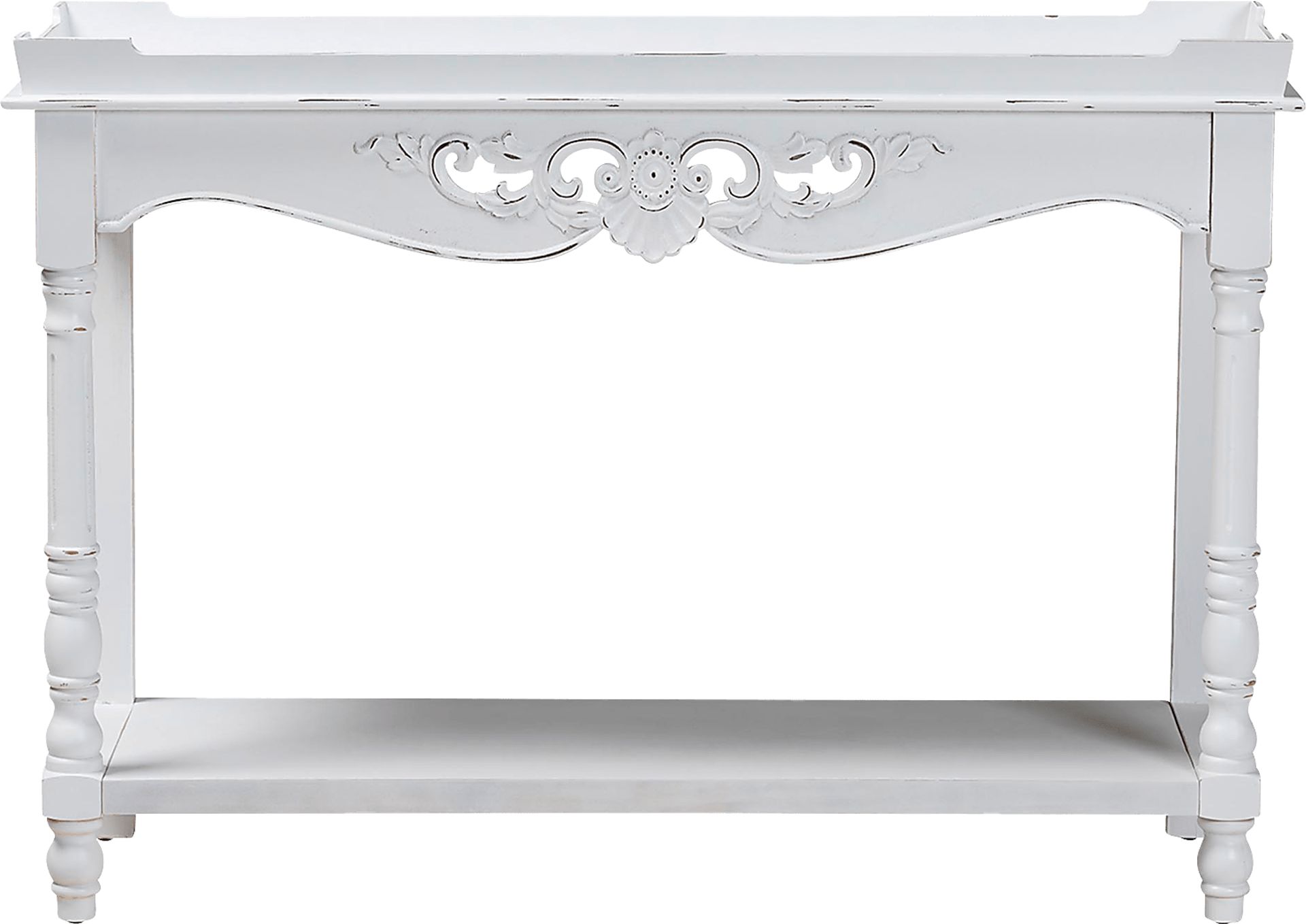 Beedlemart White Console Table - Image 6
