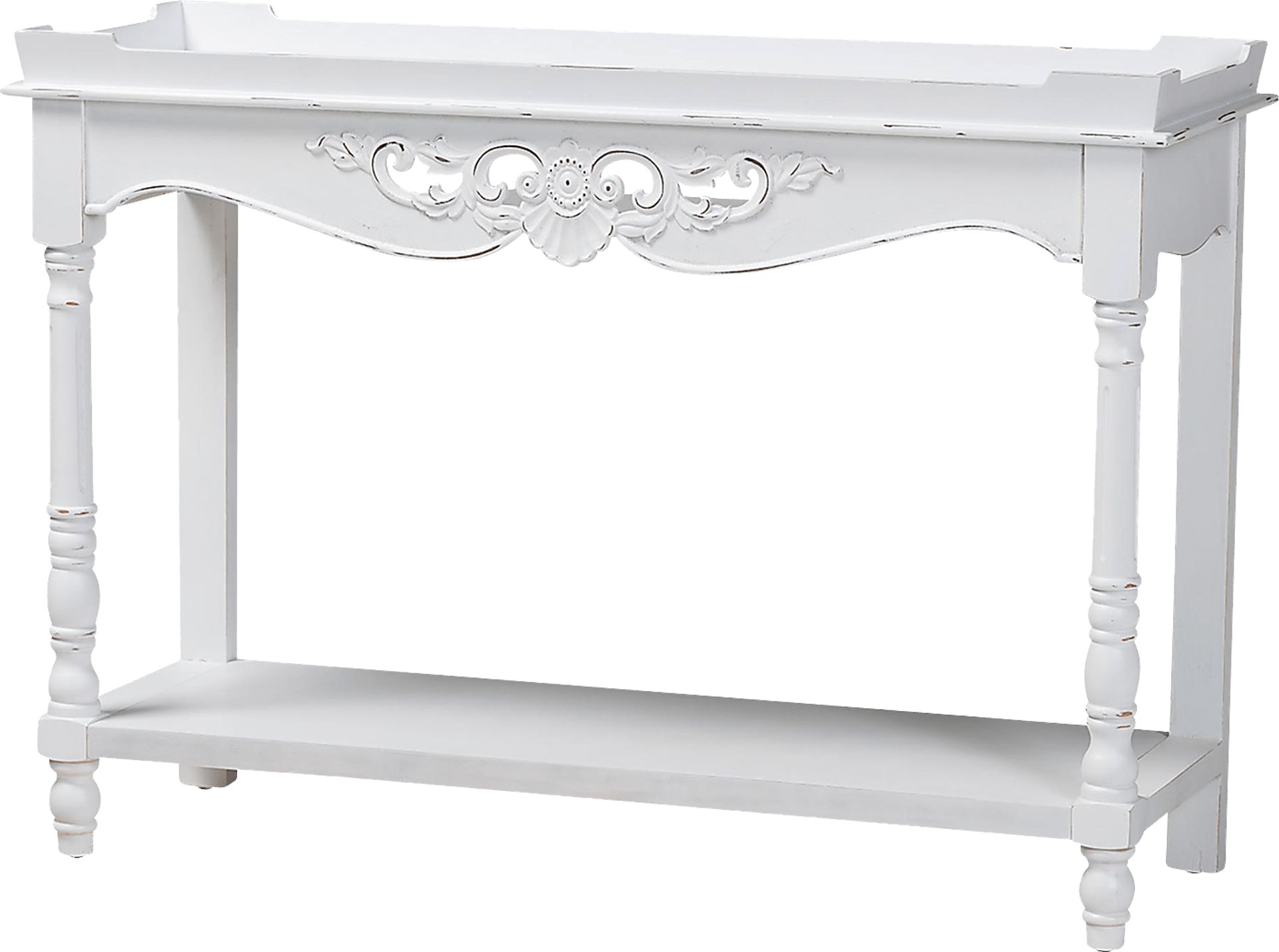 Beedlemart White Console Table - Image 1