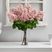Beeger Pink Floral Arrangement with Vase