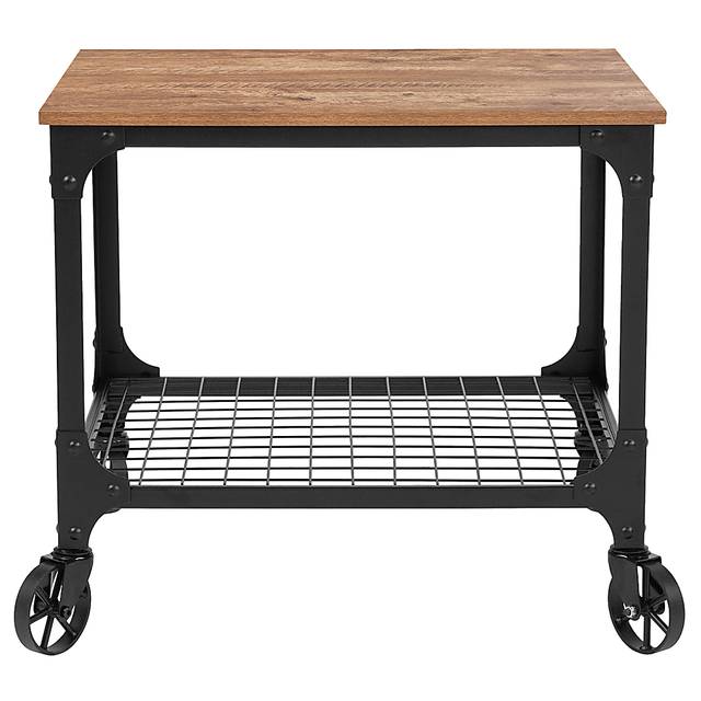 Beehler Brown Bar Cart - Thumbnail - Image 2