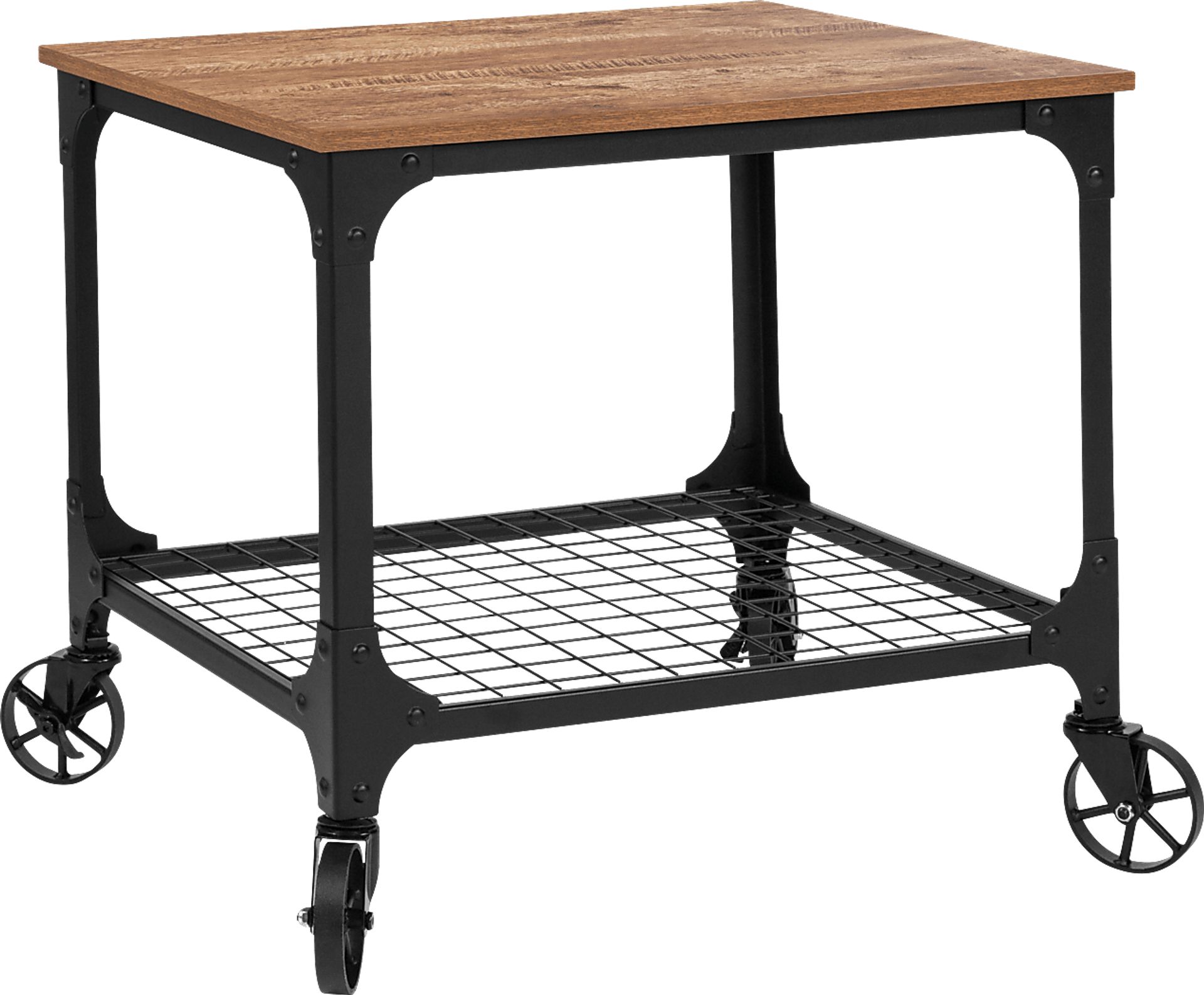 Beehler Brown Bar Cart - Image 1