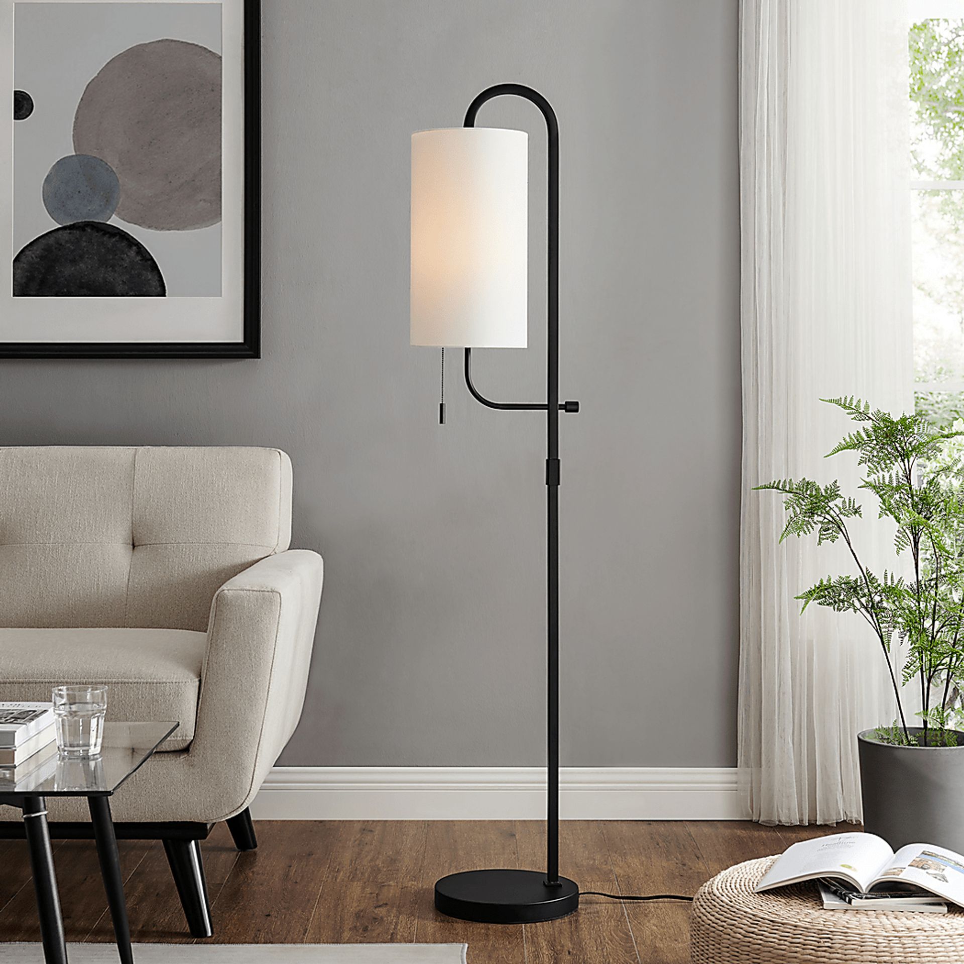 Beeler Home Black Floor Lamp - Image 2