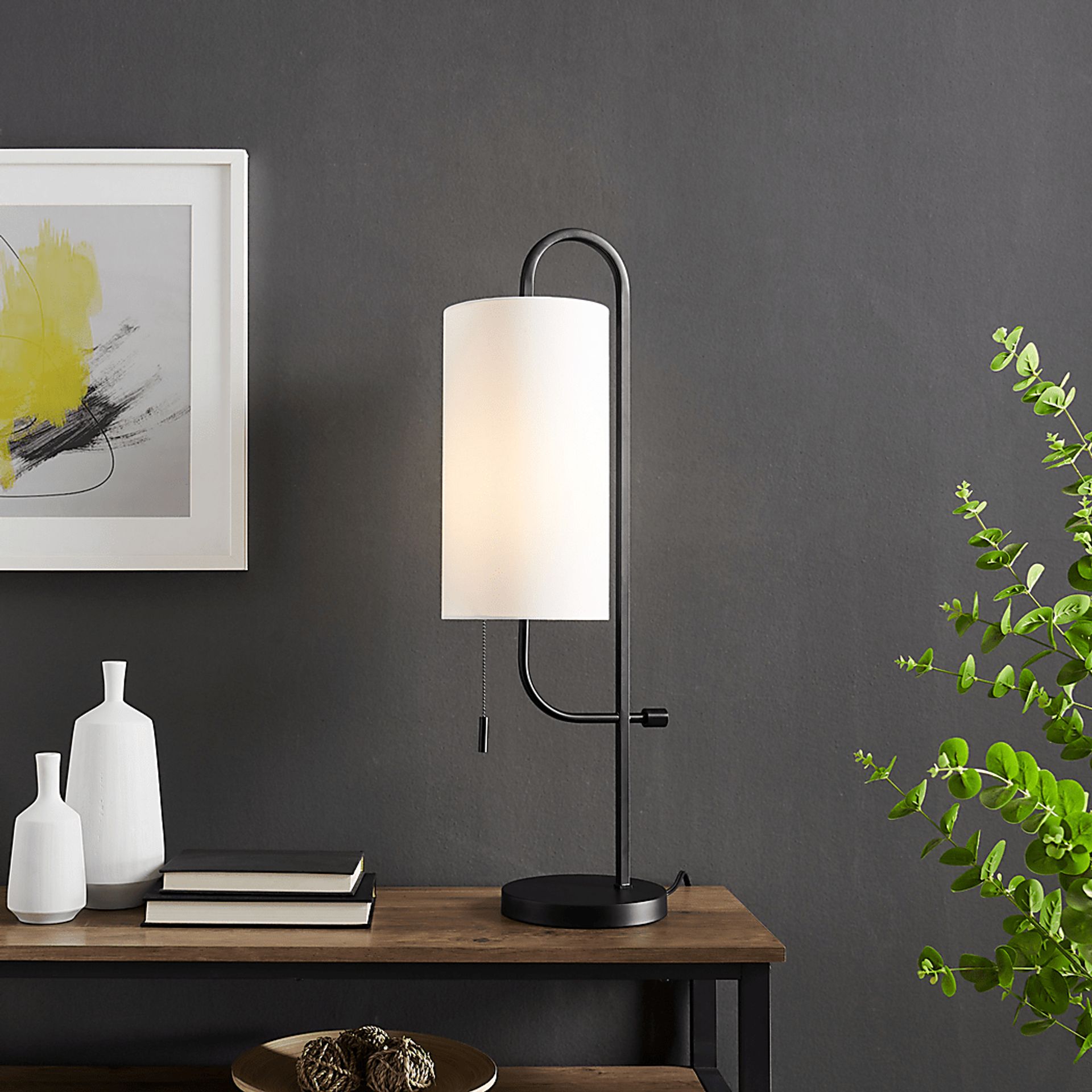 Beeler Home Black Lamp - Image 2