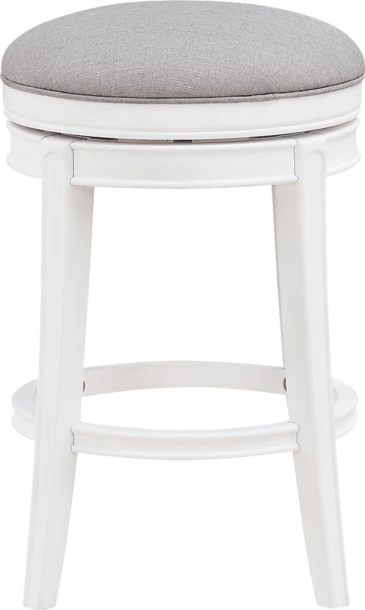 Beelermont Gray Swivel Counter Stool