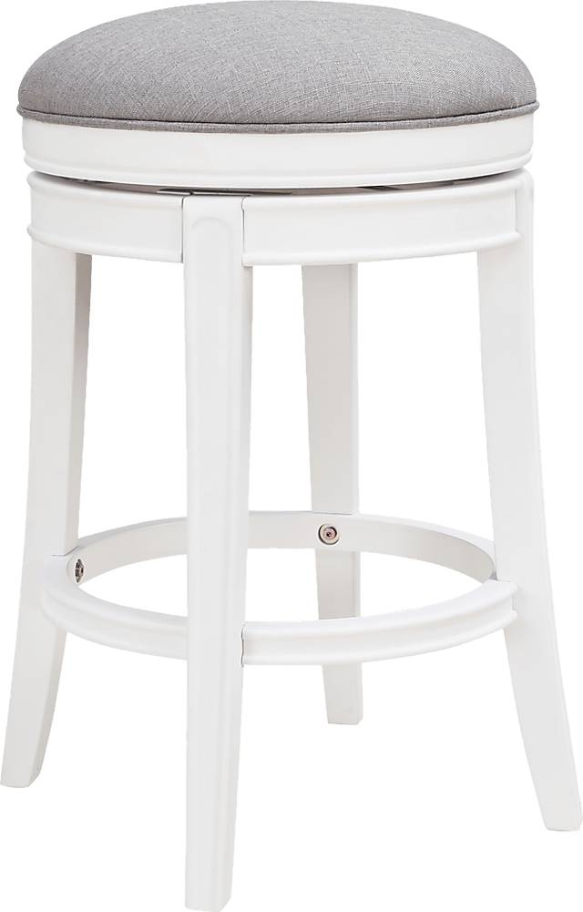 Beelermont Gray Swivel Counter Stool - Thumbnail - Image 1