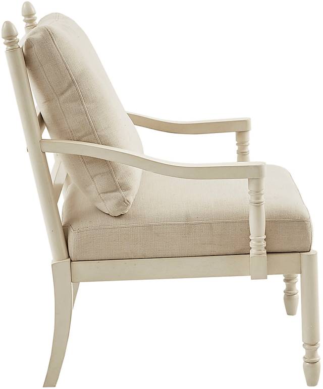 Beeston Cream Accent Chair - Thumbnail - Image 3