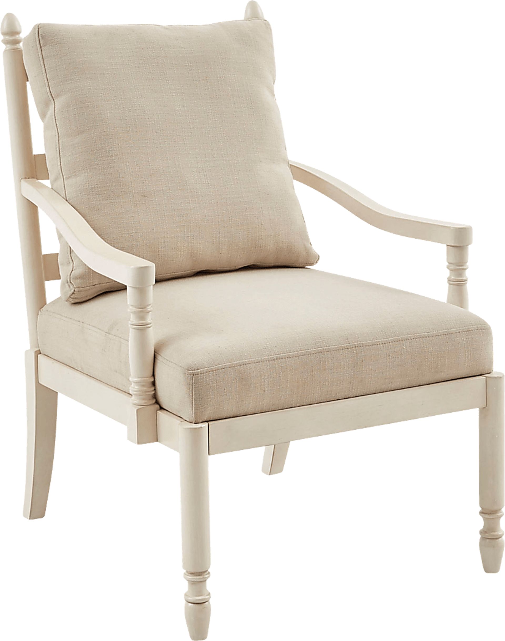 Beeston Cream Accent Chair - Image 1