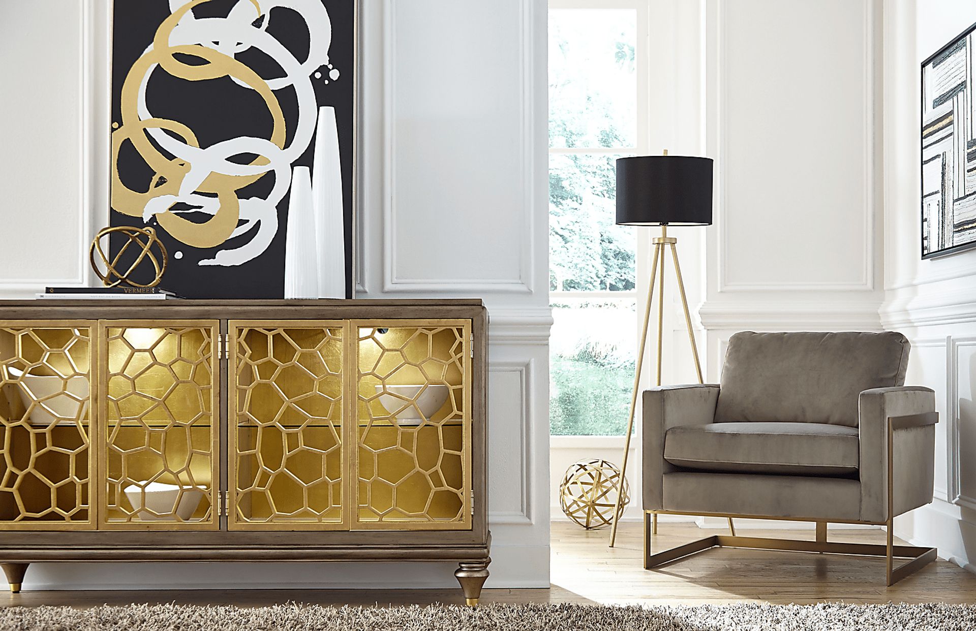 Beeville Brown Server - Image 6