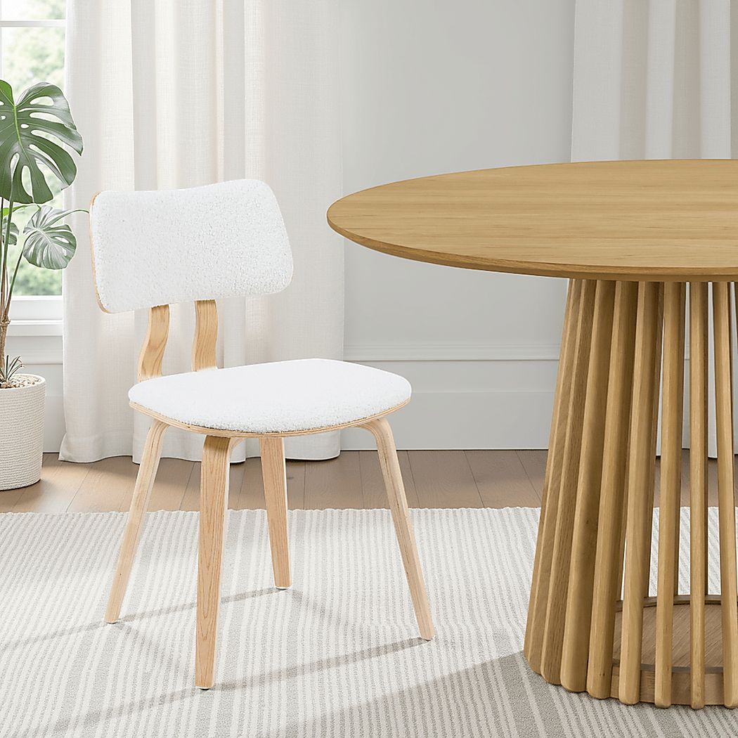 Beewheels White Side Chair - Thumbnail 2