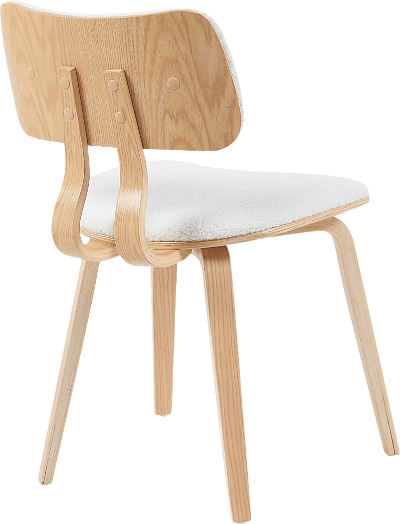 Beewheels White Side Chair