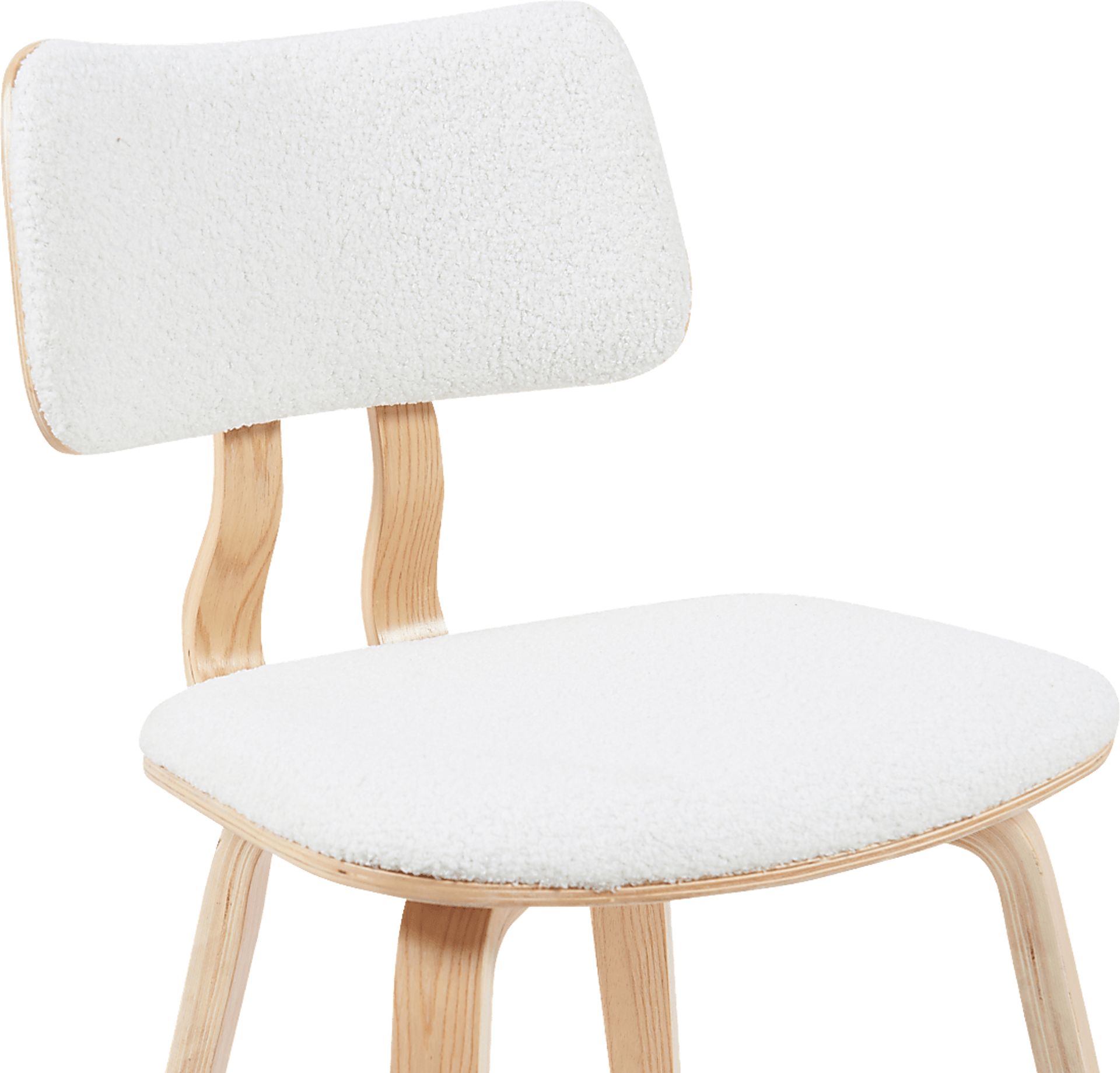 Beewheels White Side Chair - Image 4