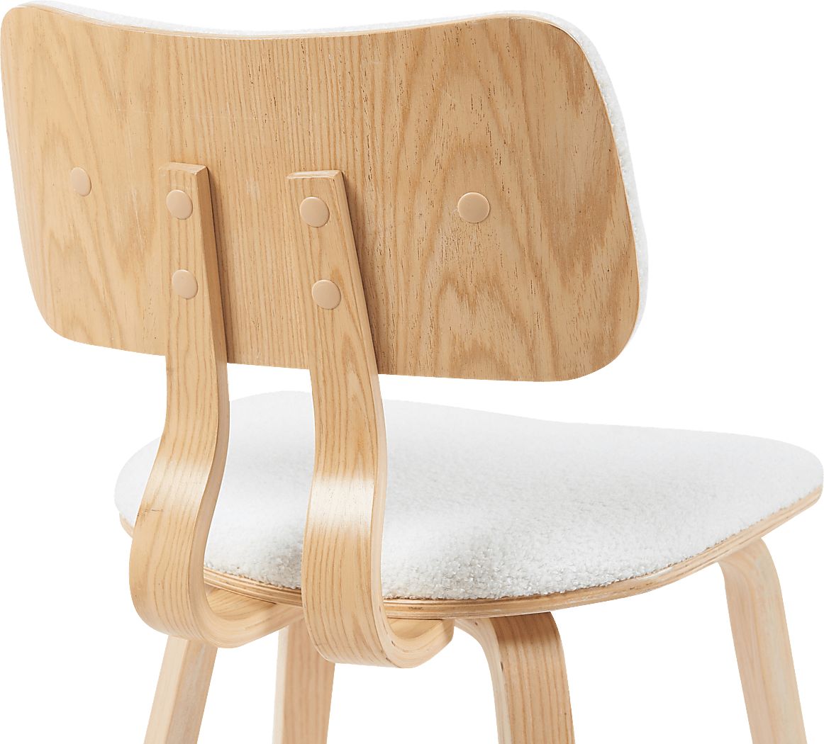 Beewheels White Side Chair - Thumbnail 5