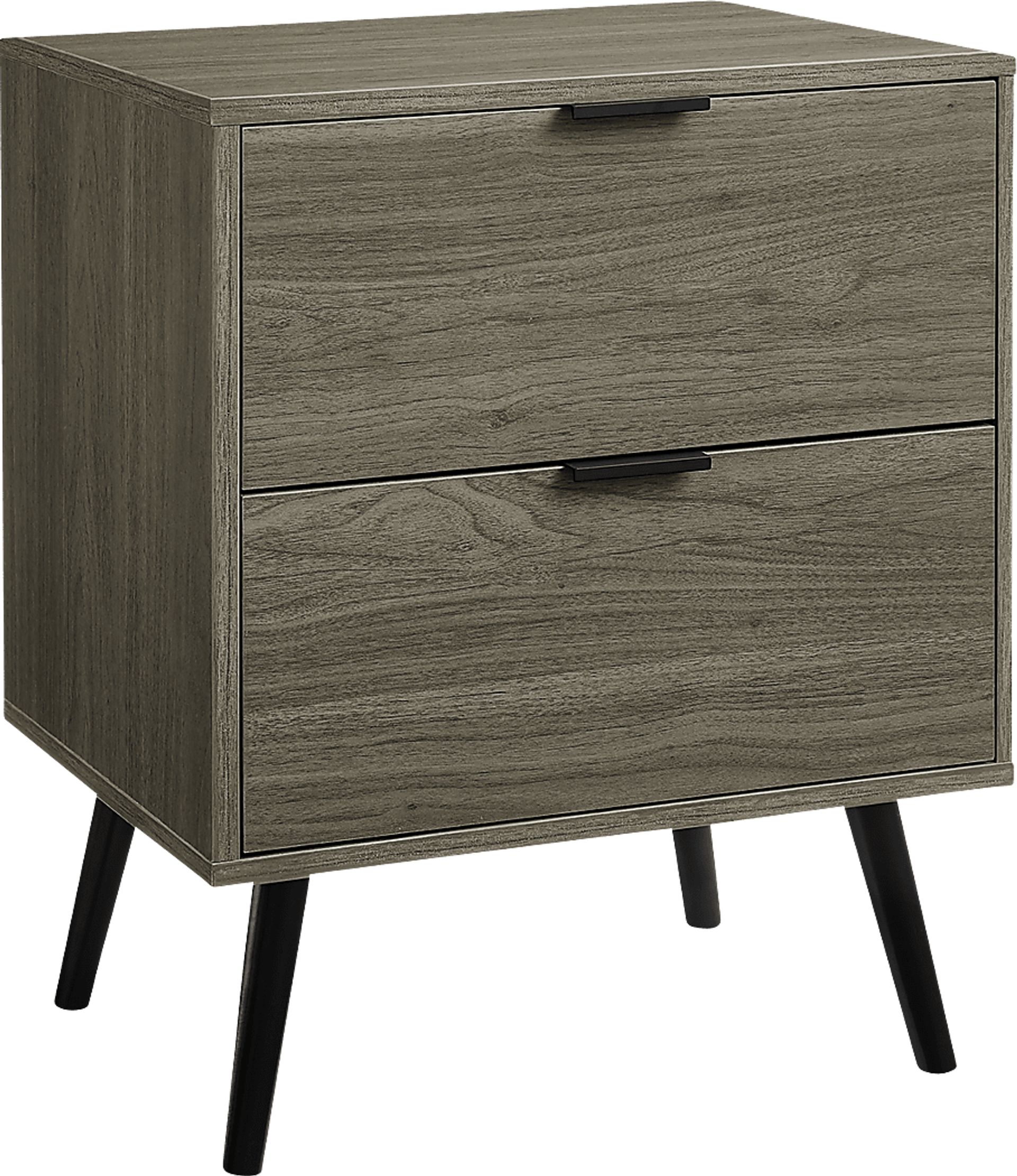Beeworth Gray Nightstand - Image 1