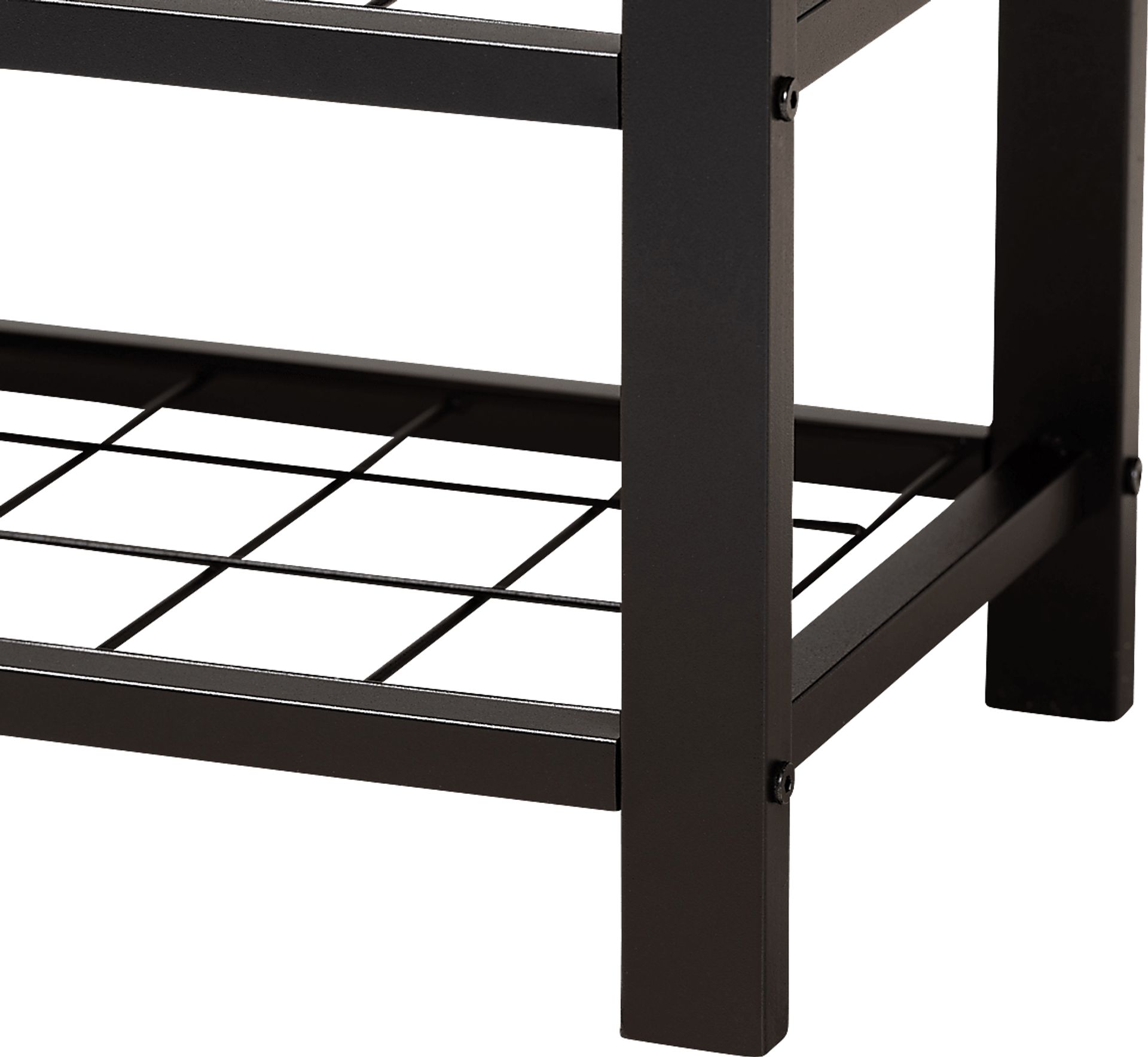 Behrman Dark Brown Accent Bench - Image 4