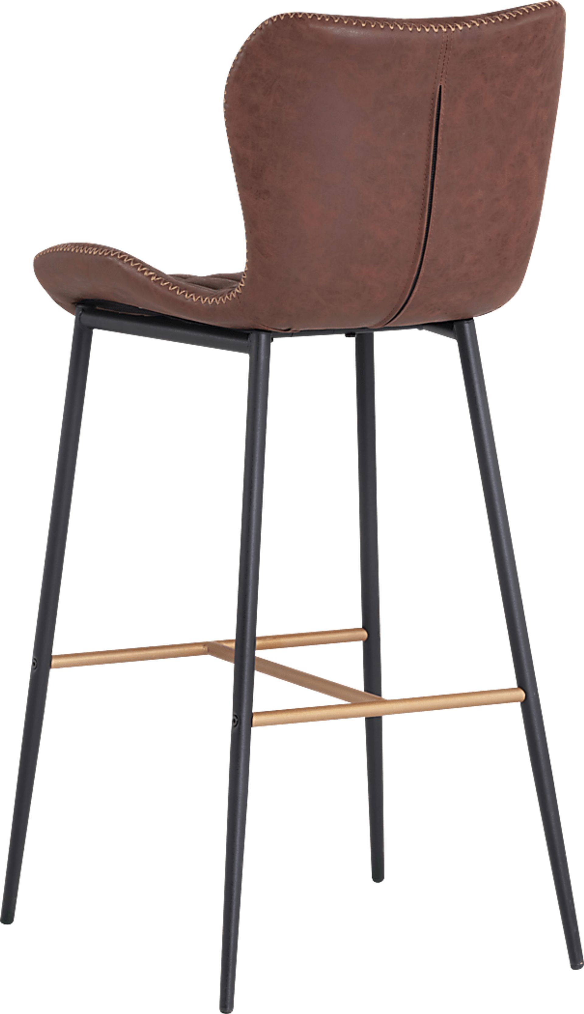 Beideman Brown Barstool, Set of 2 - Image 4