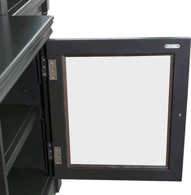 Beidiman I Charcoal 4 Pc Wall Unit with 104.5 in. Console - Thumbnail - Image 15