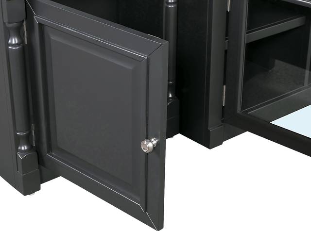 Beidiman I Charcoal 4 Pc Wall Unit with 104.5 in. Console - Thumbnail - Image 7