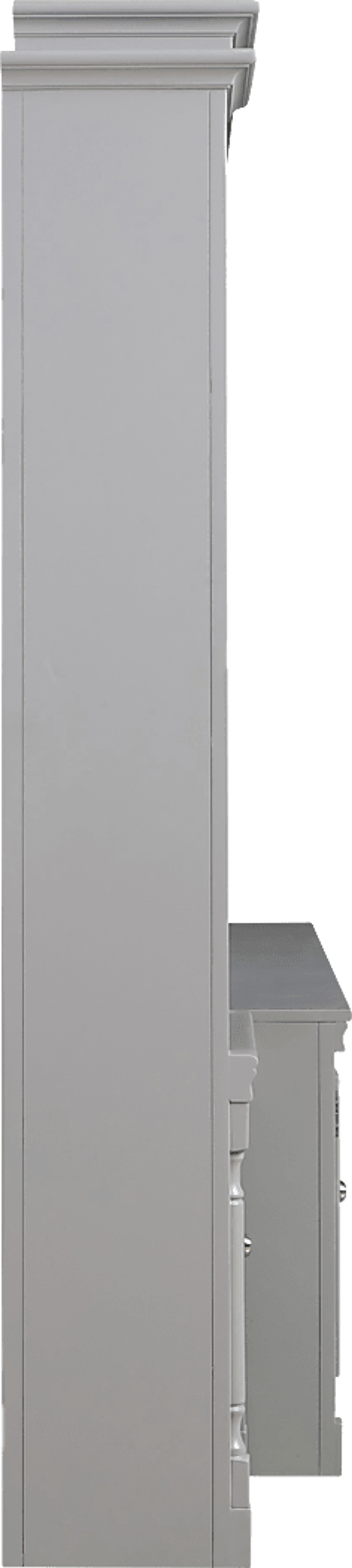Beidiman I Gray 4 Pc Wall Unit with 104.5 in. Console - Image 11