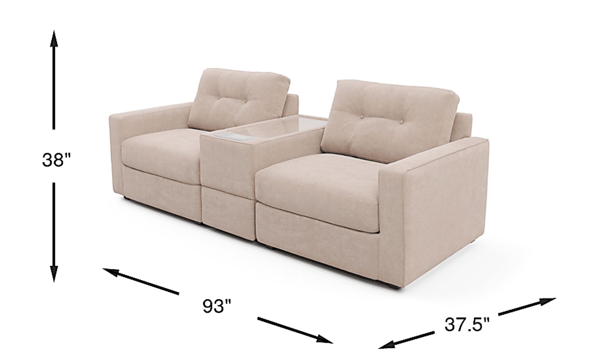 Dimension Image. Please refer to the Dimension Tab on this page for dimension details.