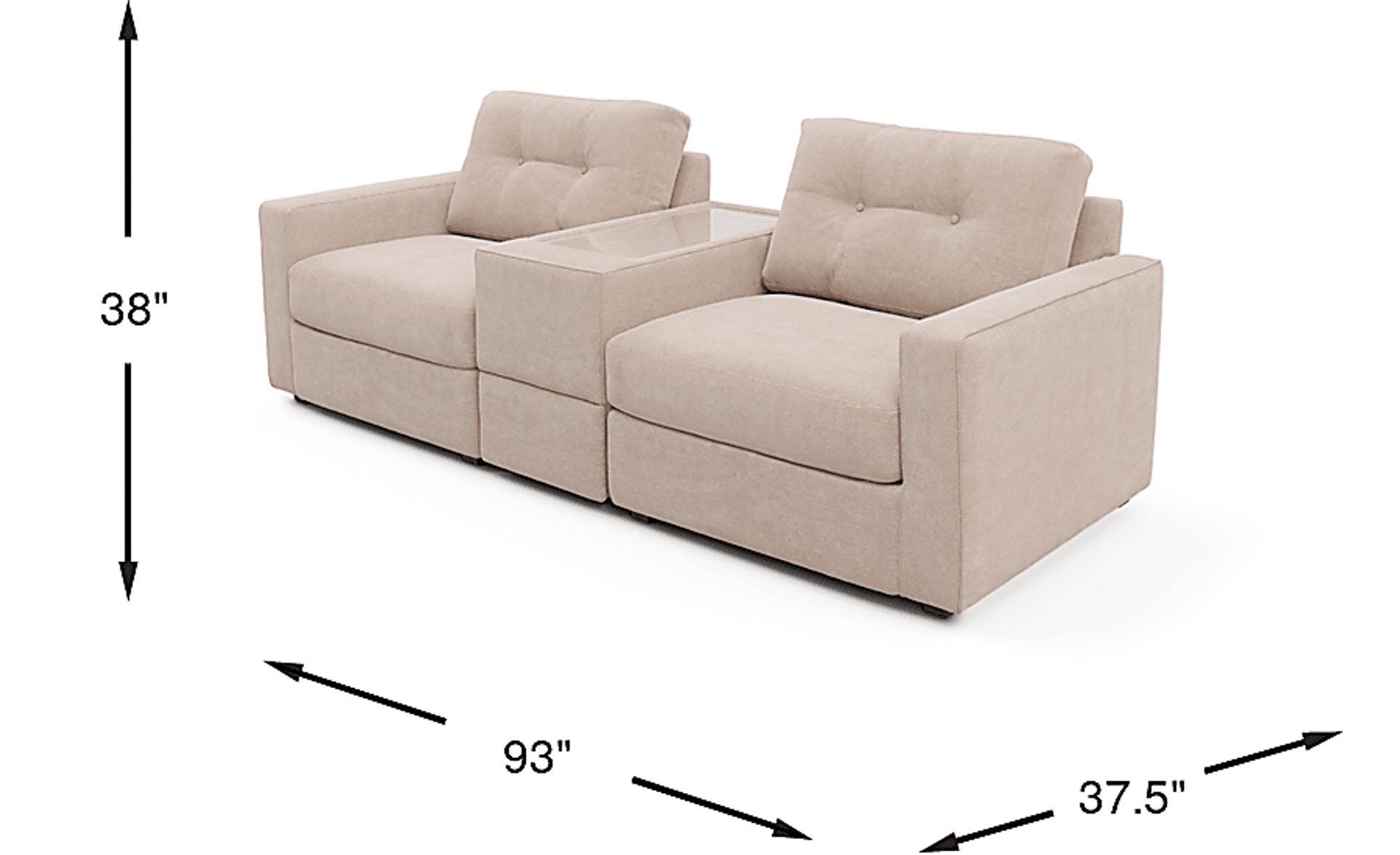 Dimension Image. Please refer to the Dimension Tab on this page for dimension details.