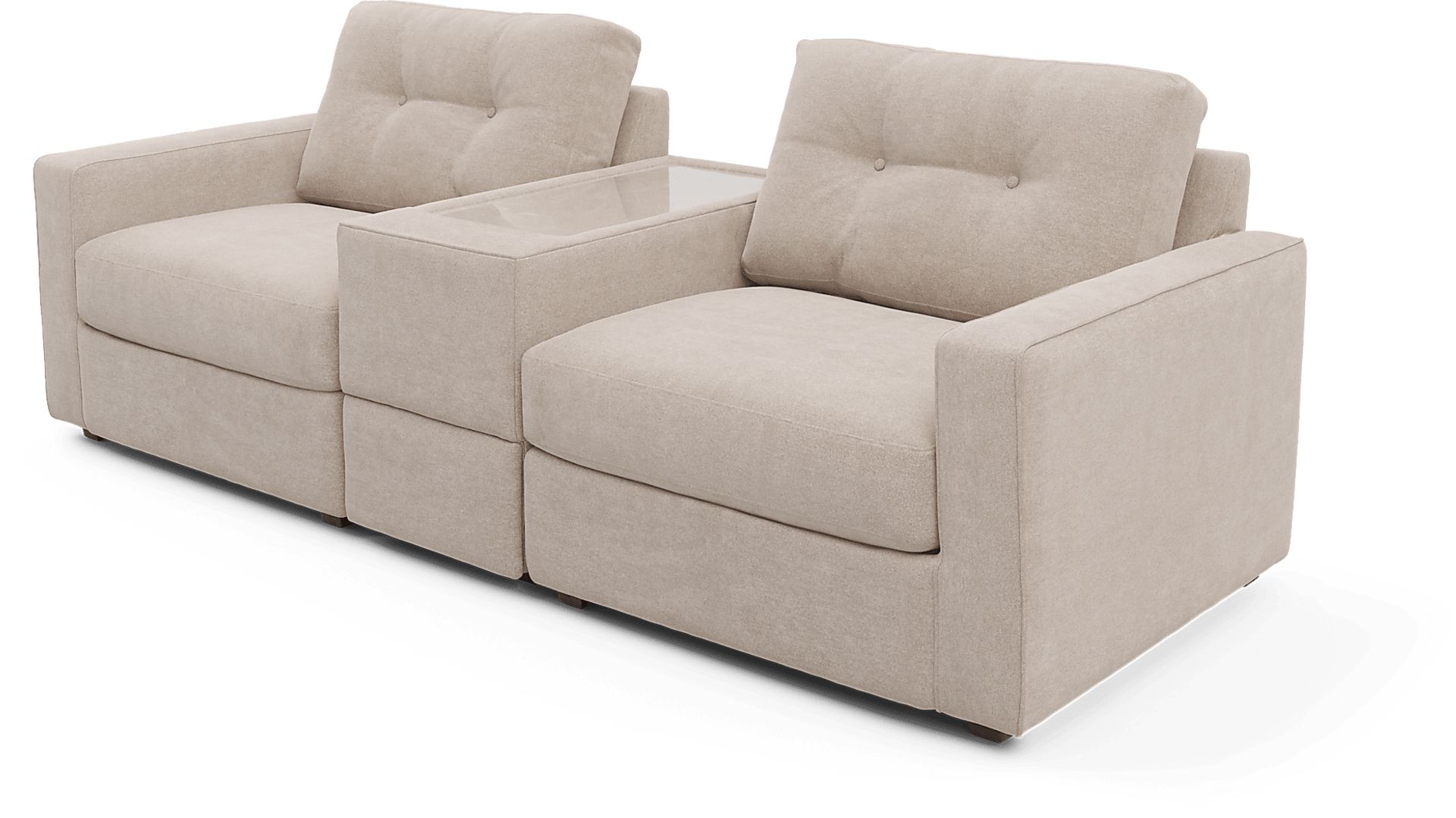 Beige 3 Pc ModularOne - Image 1