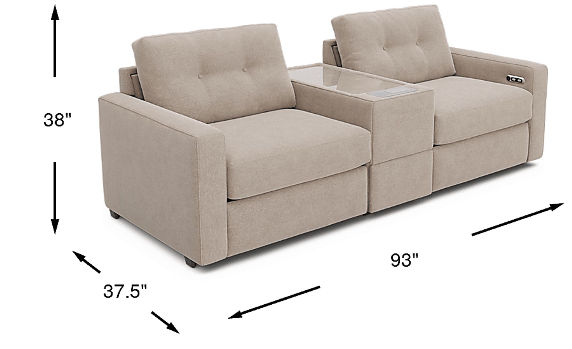 Dimension Image. Please refer to the Dimension Tab on this page for dimension details.