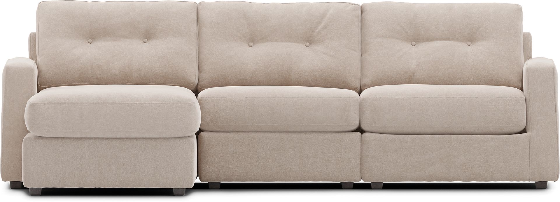 Beige 3 Pc Power Reclining ModularOne - Image 3