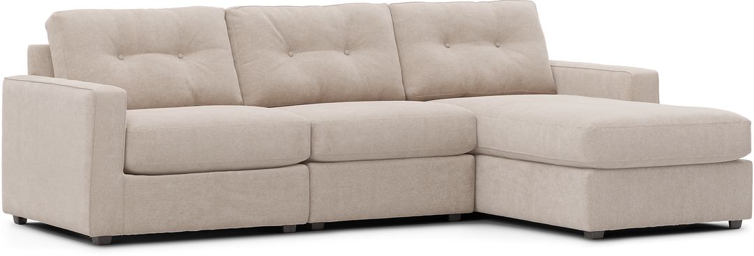 Beige 3 Pc Power Reclining ModularOne