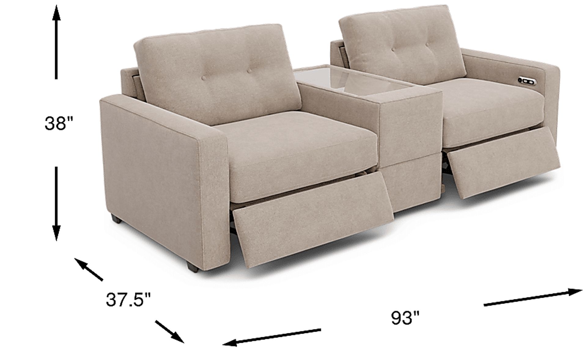 Dimension Image. Please refer to the Dimension Tab on this page for dimension details.