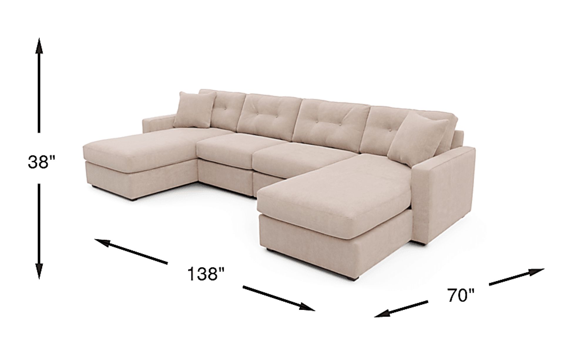 Dimension Image. Please refer to the Dimension Tab on this page for dimension details.