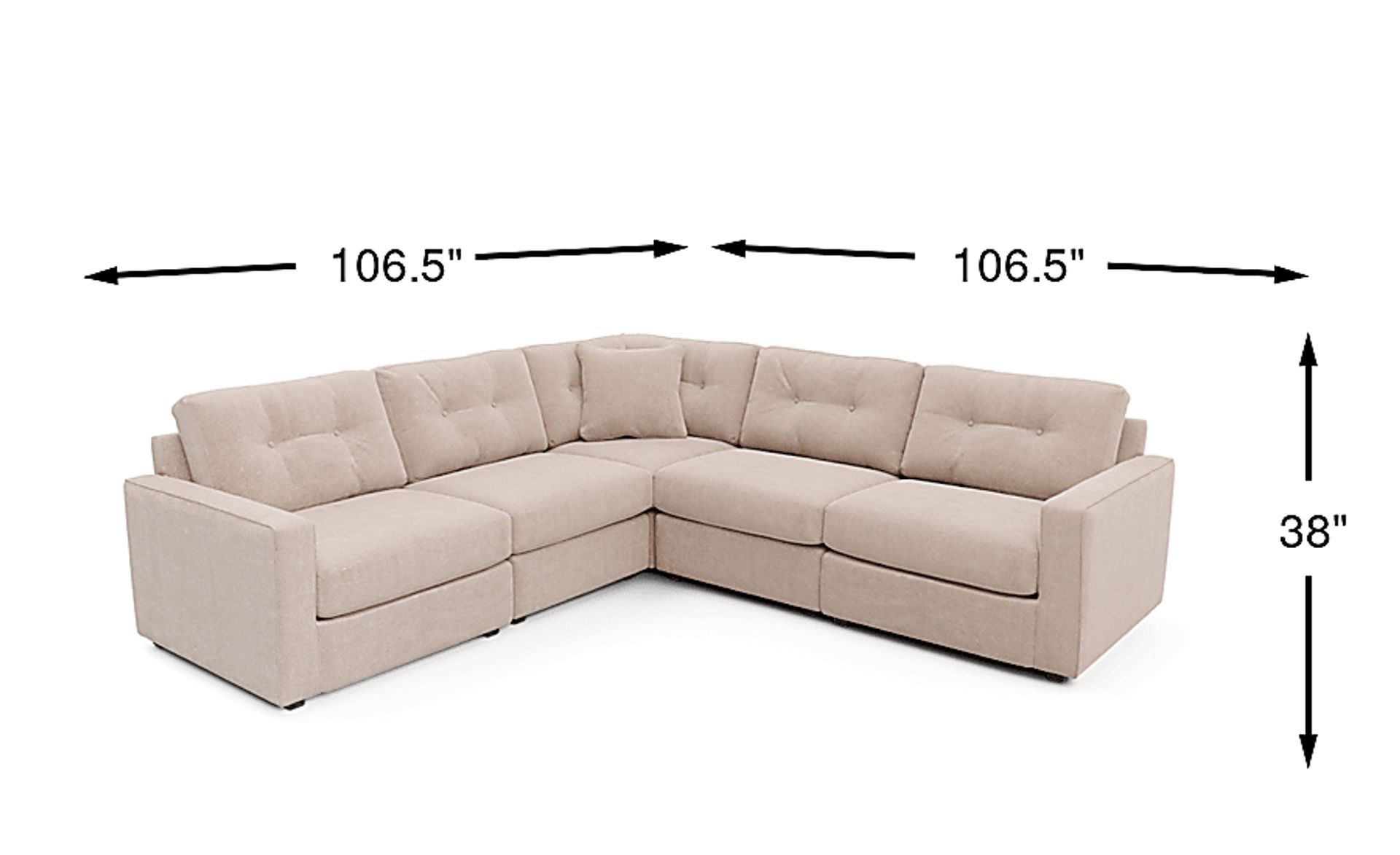 Dimension Image. Please refer to the Dimension Tab on this page for dimension details.