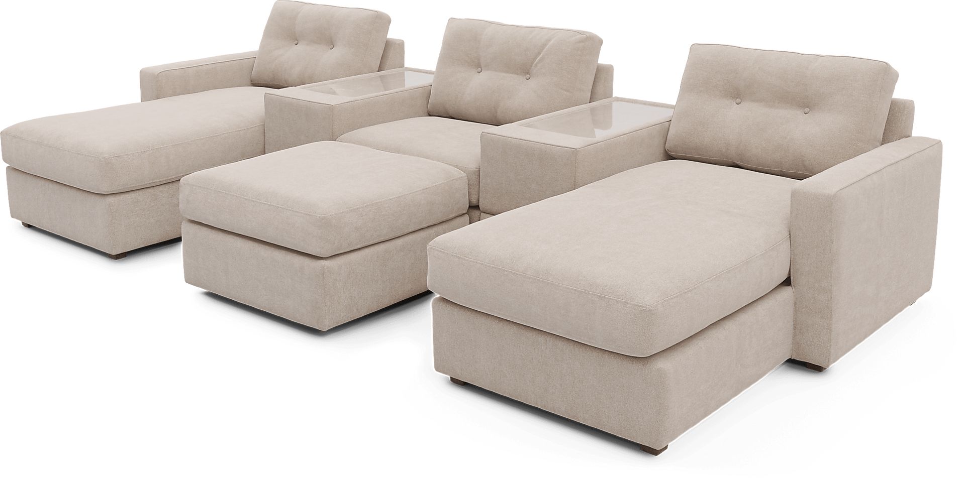 Beige 6 Pc ModularOne - Image 1