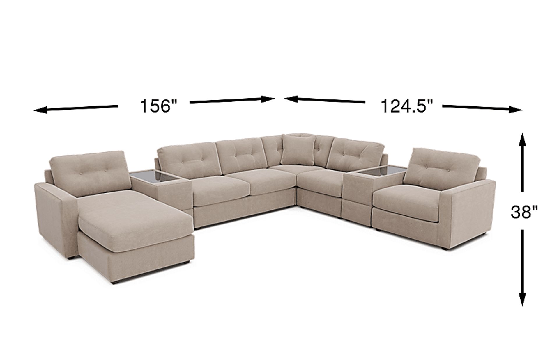 Dimension Image. Please refer to the Dimension Tab on this page for dimension details.